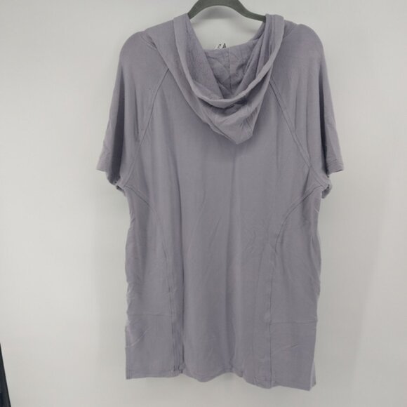 ATHLETA Cabana Tunic Hoodie - MEDIUM Muted Lilac #657529 - Picture 10 of 10
